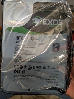 Seagate Exos 18TB SATA Hard Drive