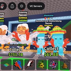 Steal a brainrot 625 M garama and madungdung