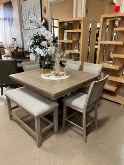 New Arrival!!  6 Pc Casual Counter set!!