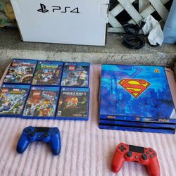 Playstation 4 Pro 2020 PS4 Pro with 1 New controller $260! Or All Combo $360! Firm the lowest superman PS4