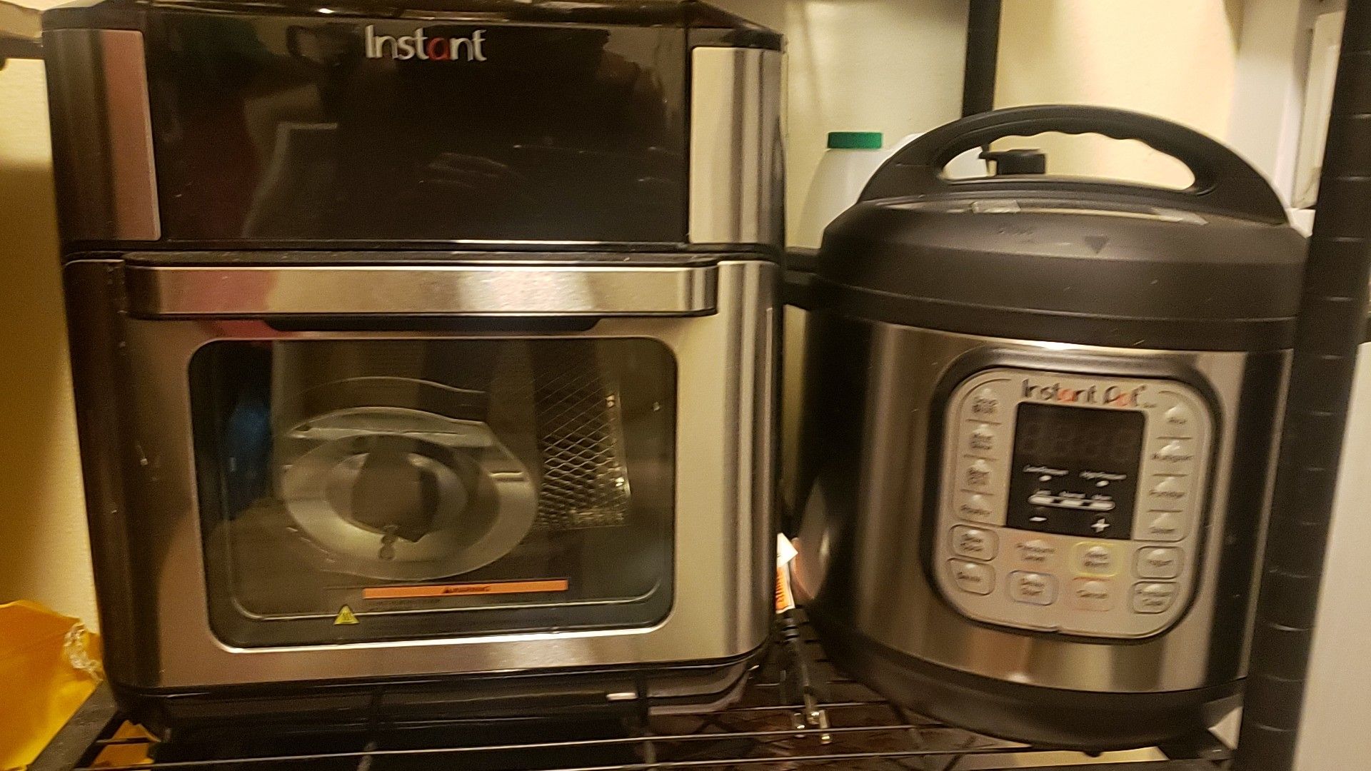 Instant air fryer and Instant Pot