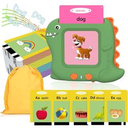 Pocket Speech Talking Flash Cards - 336 Sight Words Toddlers Montessori Audible Speech Buddy Early Learning Flashcards, Autism Sensory Toys Speech The