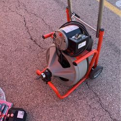 Ridgid K400 With Half-Inch Cable Use Normal Wear But Good Condition