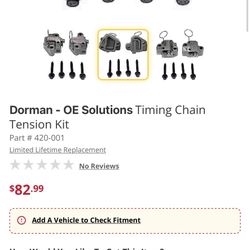 Jeep Liberty 3.7 4 X 4 Timing Chain Tensioners. Molar Original 
