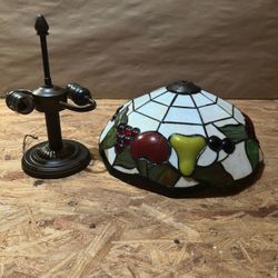 Tiffany Stained Glass Table Lamp