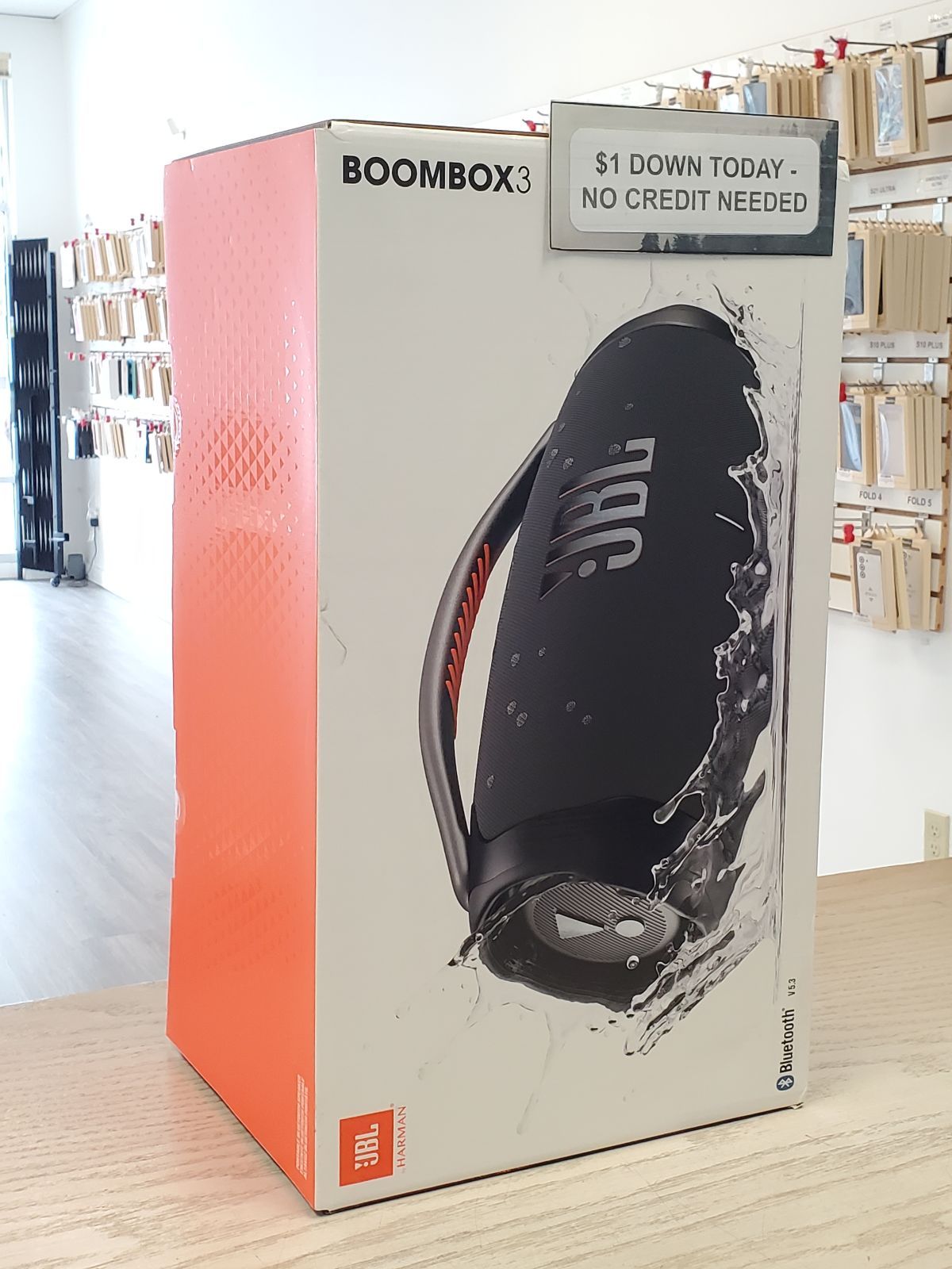 B L A CK F R I D A Y S A L E - JBL Boombox 3 Bluetooth Speaker (Brand New)