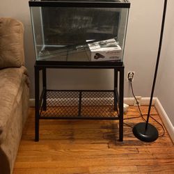 20 Gallon Fish Tank ,light and Stand