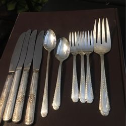 H&T Manufacturing  Assorted Silverware Silver Plate