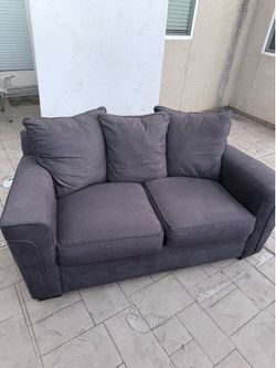 Blue couch