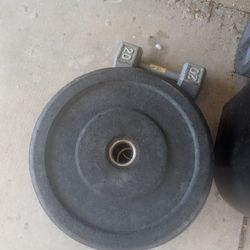 70 pounds of weights for 50.00