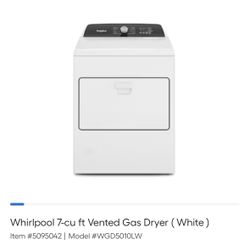 Whirlpool Gas Dryer