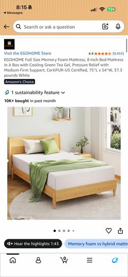 Full size mattress