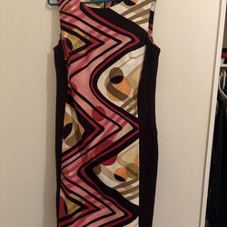 Connected Midi Dress, Size 6