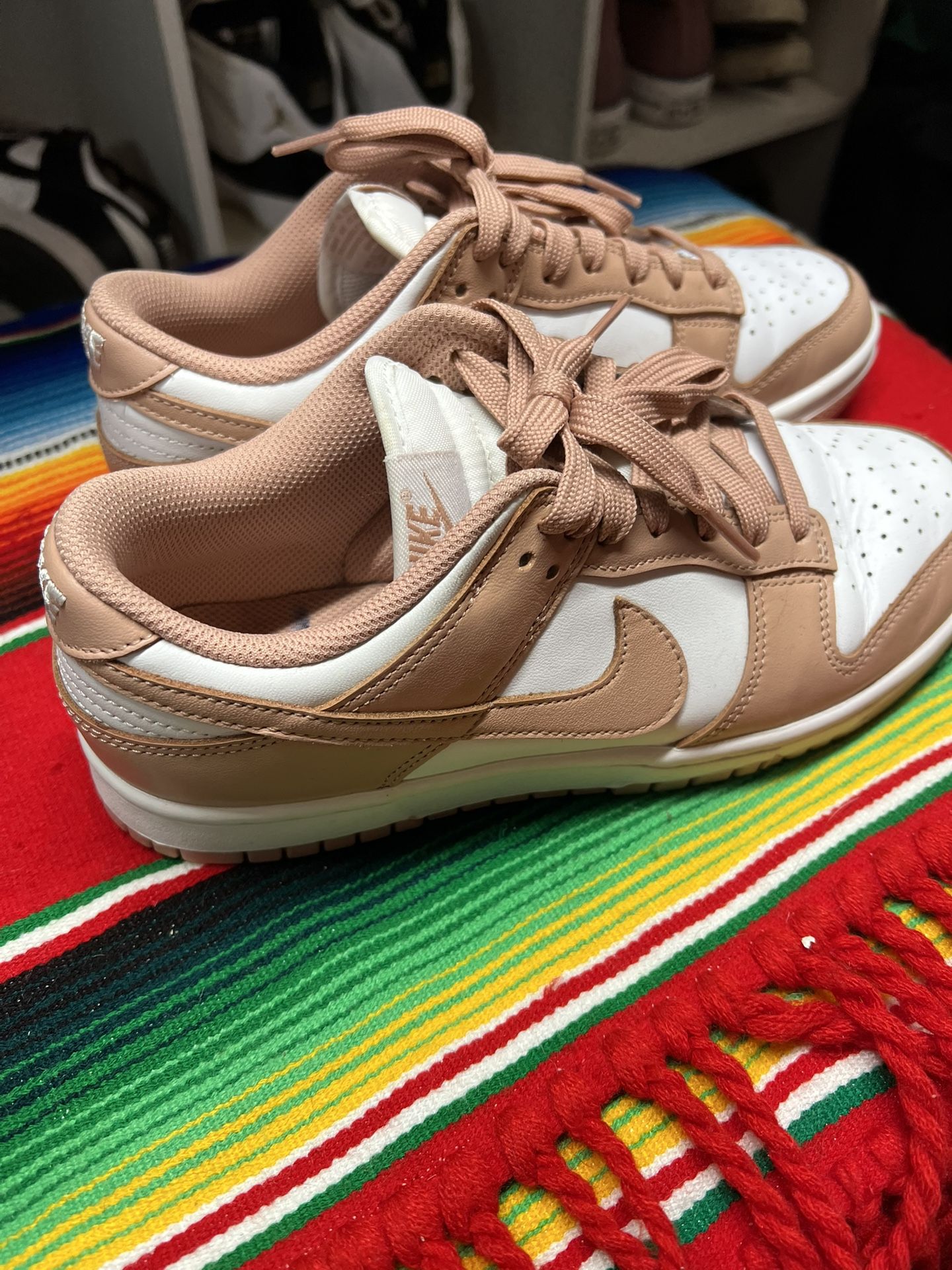 Nike Dunk Low in the "Rose Whisper"