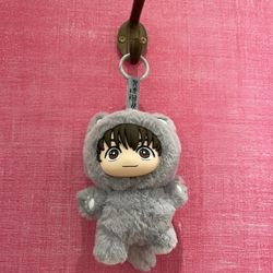 yu haibara jujutsu kaisen labubu keychain