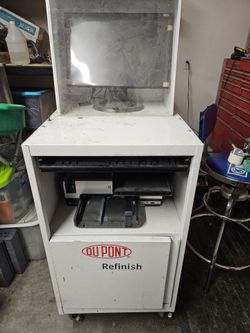 DuPont Refinish Paint Mixing Computer Workstation
