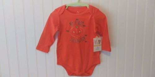NWT Baby MY FIRST HALLOWEEN 🎃 BODYSUIT SIZE 3-6M