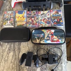 NINTENDO SWITCH WITH BOX (LIKE NEW)