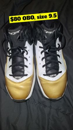 Jordan B'Loyal Loyal White Black Gold, size 9.5, $80 OBO, pickup only