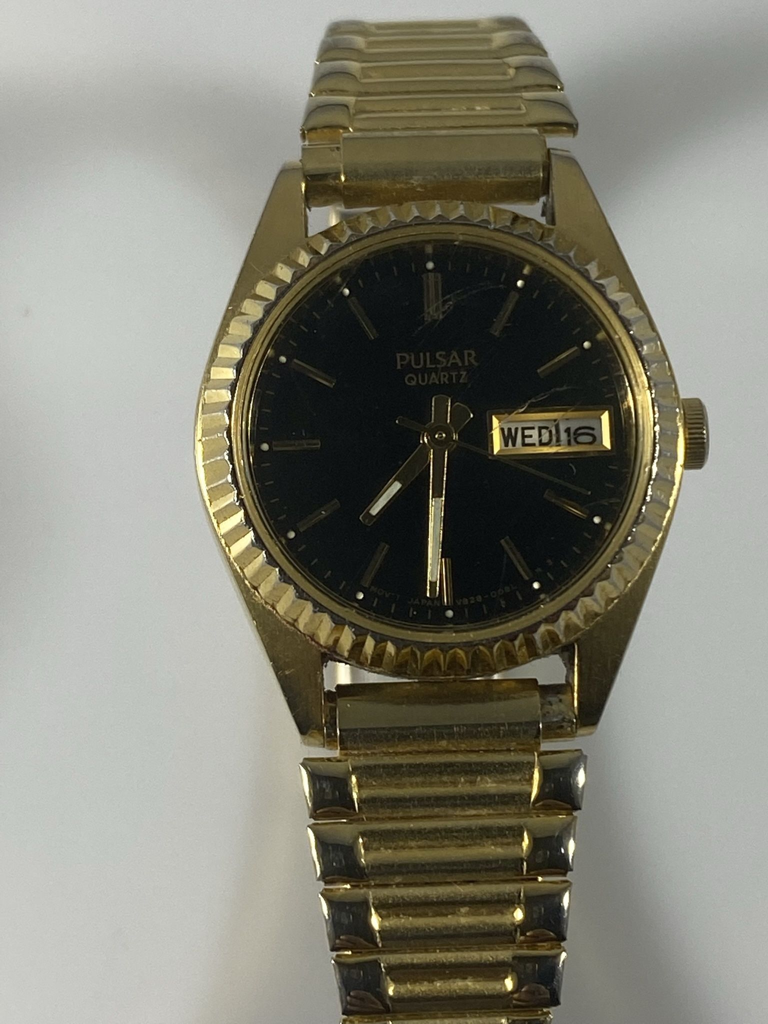 Pulsar Gold Tone Womens Watch