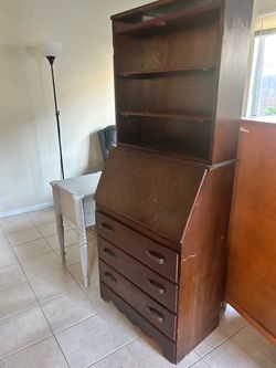 Vintage 1940s Secretary Desk - Historic Downtown LA Maker