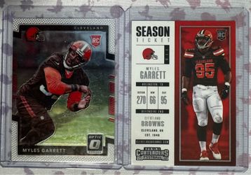 Myles Garrett rookie cards