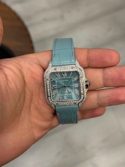 Blue Diamond Santos Cartier
