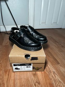 Dr. Martens Jorge II GA Black Leather Shoes