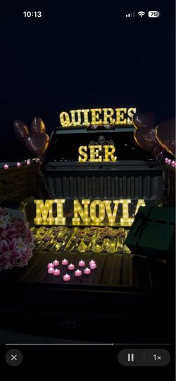 Light up lights for proposals