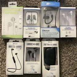 Brand New Assorted Headphones 