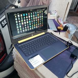 They All work 100% no cracks No Dents. Can't Afford $275! Gaming Laptop Asus Chromebook. I have blue one is touchscreen $180! & $225! Yellow one. Firm
