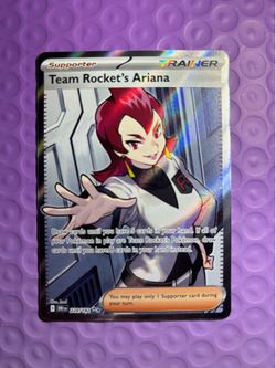 Team rocket’s Ariana