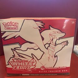 White Flare Pokémon Center Elite Trainer Box