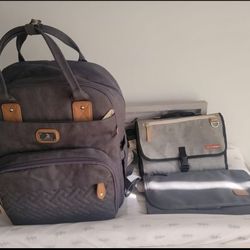 Dikaslon Diaper Bag Backpack with 2  Portables Changing Pad