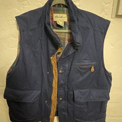 Eddie Bauer Lined Vintage Vest XL