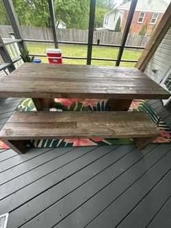 Rustic table