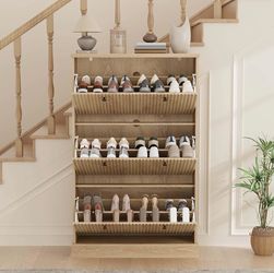 👟🏡 Modern Shoe Cabinet – NEW IN BOX 🏡👟