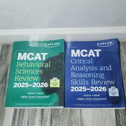 MCAT Behavioral Science/Critical Analysis & Reasoning Skills Review 2025-2026

