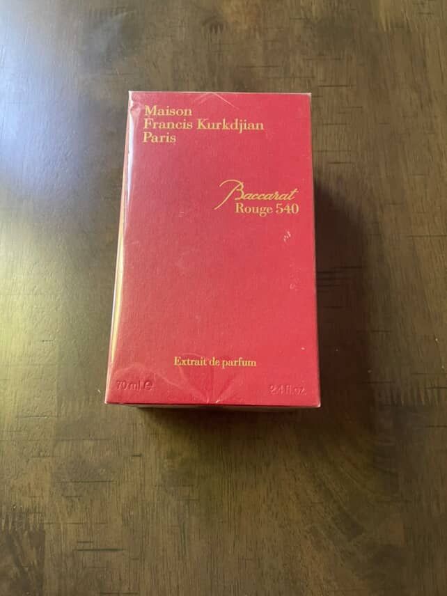 Baccarat Rouge 540 Cologne