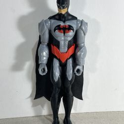 2015 Batman Unlimited Molten Mayhem DC Comics Red Belt Mattel 12” Action Figure