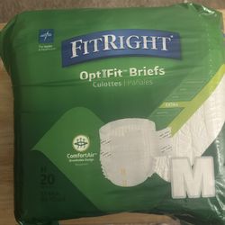 Brand new Diapers/Briefs Size Medium Adults 