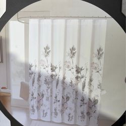 New shower curtain