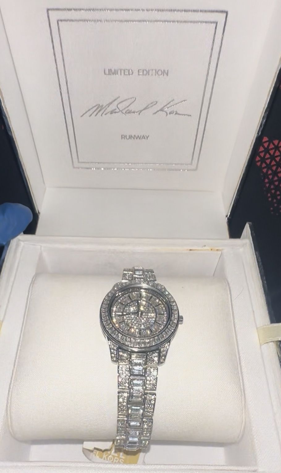 Michael Kors Runway Two-Hand Stainless Steel Watch