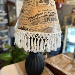 Gorgeous Custom Farmhouse Style Lamp