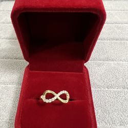 INFINITY ♾️ RING 💍 14K GOLD !!