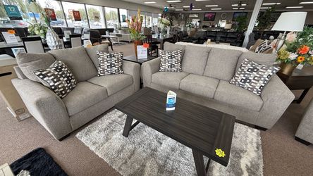 2 PC SOFA AND LOVESEAT