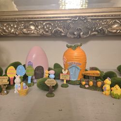 Easter mini  village