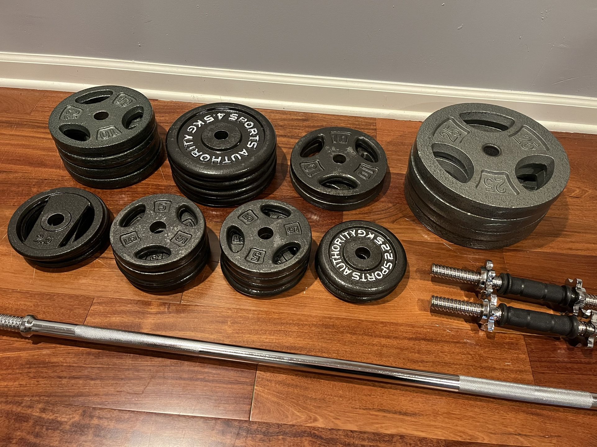 Weight Plates And Bars