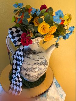 Alice and Wonderland Inspired Party decor or Halloween decor