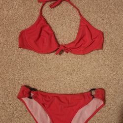 DOLCE & GABBANA Beachwear - Hot Pink Bikini, Size Small U.S. (Size 2 European) 